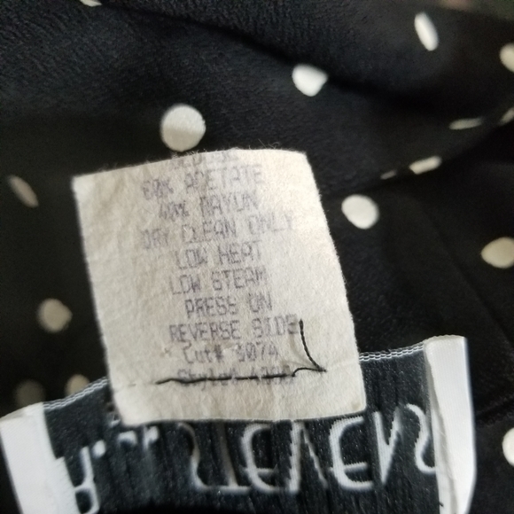 R.J. Stevens Vintage Polka Dot Romper Sleeveless 6 - Picture 6 of 6